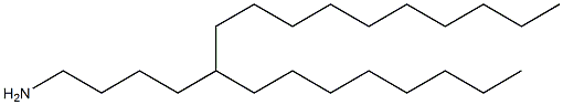 5-octylpentadecan-1-amine Struktur