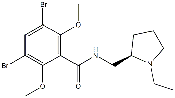 (R)-3,5-dibromo-N-((1-ethylpyrrolidin-2-yl)methyl)-2,6-dimethoxybenzamide