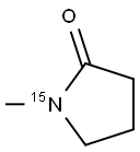 1-Methyl-2-pyrrolidinone-15N Struktur