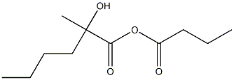 BUTYL BUTYRYL LACTATE Struktur