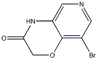 8-Bromo-4H-pyrido[4,3-b][1,4]oxazin-3-one Struktur