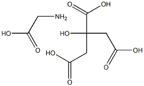 Glycine citrate Struktur