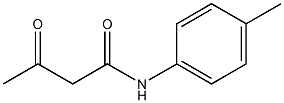 ACETOACET-P-TOLUIDIDE Struktur