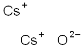 Cesium oxide Struktur