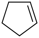 Cyclopentene Struktur