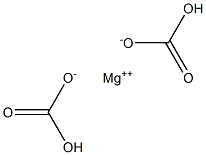 Magnesium bicarbonate bicarbonate Struktur