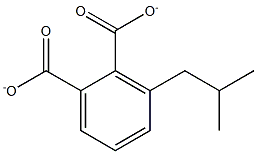 Monoisobutylphthalate Struktur