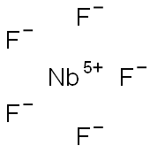 Niobium(V) fluoride Struktur