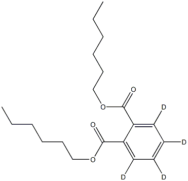 Di-hexyl Phthalate-3,4,5,6-D4 Struktur