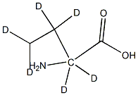 L-2-Aminobutyric-D6 Acid Struktur