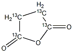 Succinic Anhydride-1,2,3,4-13C4 Struktur