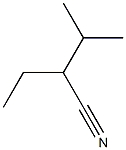 2-ETHYL-3-METHYLBUTTRONITRILE Struktur