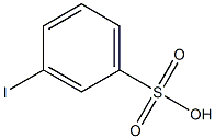 3-iodobenzenesulfonic acid Struktur