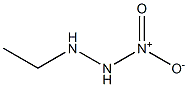 1-nitro-2-ethyl-hydrazine Struktur