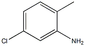 O-amino-p-chlorotoluene Struktur