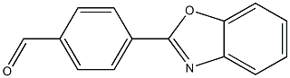 4-(benzoxazol-2-yl)benzaldehyde Struktur