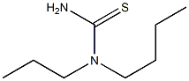 Butyl propylthiourea Struktur