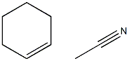 1-cyclohexene acetonitrile Struktur