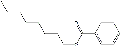 Octyl ester of benzoic acid Struktur