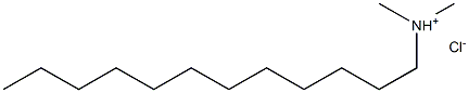 Dodecyldimethylammonium chloride Struktur