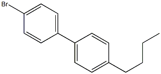 4-Bromo-4'-n-butylbiphenyl Struktur