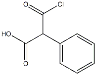 A-CHLOROFORMYLPHENYLACETIC ACID Struktur