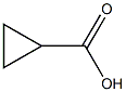 CYCLOPROPYLMETACARBOXYLICACID Struktur