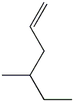 trans-4-METHYLHEXENE Struktur