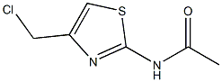 2-ACETYLAMINO-4-(CHLOROMETHYL)THIAZOLE Struktur