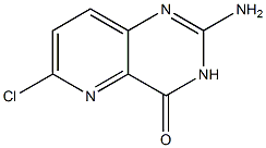 2-AMINO-6-CHLOROPYRIDO[3,2-D]PYRIMIDIN-4(3H)-ONE Struktur