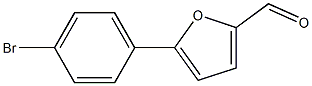 5-(4-BROMOPHENYL)-2-FURANCARBOXALDEHYDE,97% Struktur