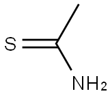 THIOACETAMIDE,0.25%(W/V)SOLUTION Struktur