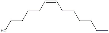 CIS-5-DODECENOL Struktur