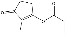 METHYLCYCLOPENTENOLONE PROPIONATE Struktur