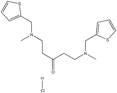 2-Thiophene-2-dimethylamino-ethylketone Hcl Struktur