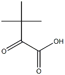 3,3-Dimetyl-2-oxobutanoic acid Struktur