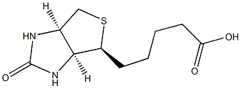 BIOTIN 1% VITAMIN H Struktur