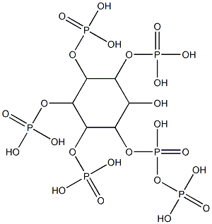 Diphosphoinositol tetrakisphosphate Struktur