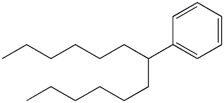 (1-Hexylheptyl)benzene. Struktur