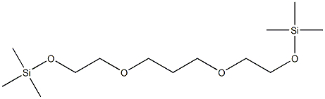 3,6,10,13-Tetraoxa-2,14-disilapentadecane, 2,2,14,14-tetramethyl- Struktur