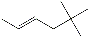 trans-5,5-Dimethyl-2-hexene. Struktur