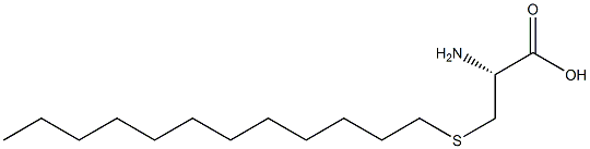 (R)-2-Amino-3-(dodec-1-ylthio)propanoic acid Struktur