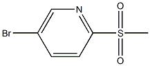 2-(Methylsulphonyl)-5-bromopyridine Struktur