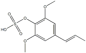 Sinapine bisulfae Struktur