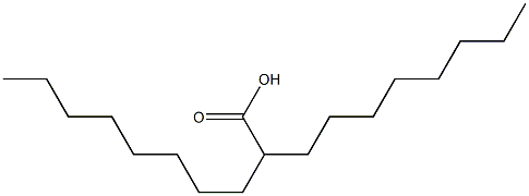 9-heptadecanecarboxylic acid Struktur