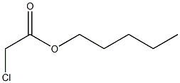 amyl chloroacetate Struktur