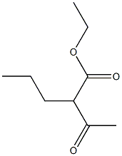 ethyl a-propylacetoacetate Struktur