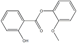 guaiacol salicylate Struktur