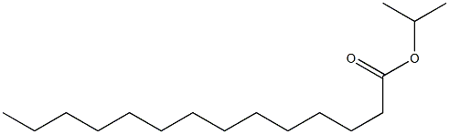 Isopropyl Miristate Struktur