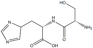 seryl-histidine Struktur